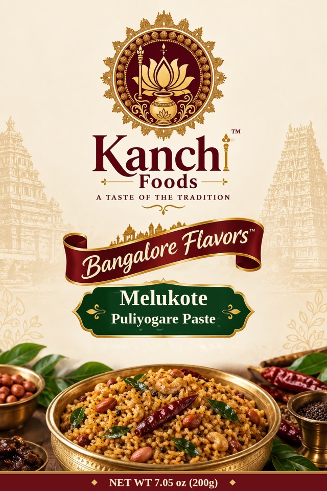 Melukote Puliyogare Paste pack